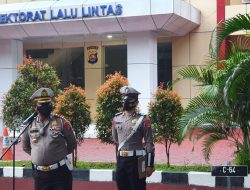 Wadirlantas Polda Banten Pimpin Apel Pagi, Begini Arahannya