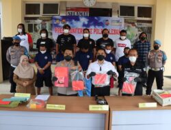 Polres Lebak Berhasil Ungkap Tiga Kasus Tindak Pidana Curanmor dan Pembobolan Minimarket di Lebak