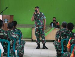 Dandim 0808/Blitar, Ingatkan Anggota Untuk Tetap Jaga Kesehatan