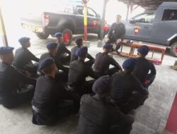 Bintara dan Tamtama Remaja Satbrimob Polda Banten Mengikuti Jam Arahan Pimpinan