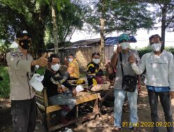 Peduli Kesehatan Masyarakat, Ditbinmas Polda Banten Bagikan Masker dan Edukasi Guna Tangkal Penyebaran Covid-19