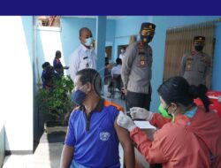 Warga Binaan Rutan Pemalang Dapatkan Vaksinasi Booster
