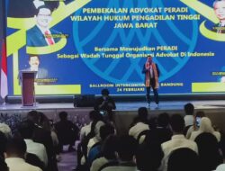 Ketum PERADI Prof. Dr. Otto Hasibuan, S.H., M.M Optimis Kualitas Advokat Kedepannya Akan Semakin Membaik