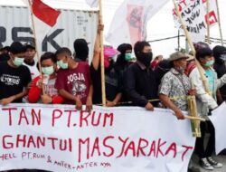 Warga Keluhkan Bau Busuk Limbah PT RUM Sukoharjo