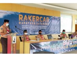 Maesyal Rasyid Buka Rakercab Pramuka Kabupaten Tangerang Tahun 2022
