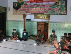 Tingkatkan Keimanan Dan Ketaqwaan Kepada Allah SWT, Kodim 0808/Blitar Gelar Peringatan Isra’ Mi’raj
