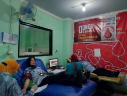 25 Pegawai Rutan Boyolali Ikuti Donor Darah Di PMI