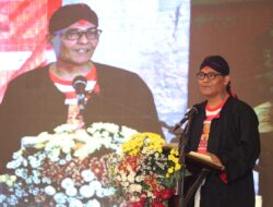 Buka Rakernis, Aslog Argo Yuwono Pakai Baju Reog