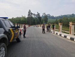 Polsek Japah Blora Lakukan Penjagaan dan Patroli di Bendungan Randugunting