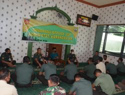 Bulan Penuh Berkah, Kodim 0727 Karanganyar Peringati Nuzulul Qur’an 1443 H