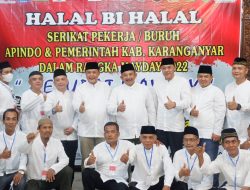 Halal Bi Halal Serikat Pekerja/Buruh dan Pemerintah Karanganyar