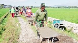 TMMD Sengkuyung Tahap I Kodim 0726Sukoharjo Tahun 2022 Bangun Talud