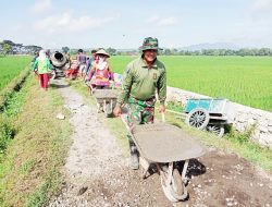 TMMD Sengkuyung Tahap I Kodim 0726/Sukoharjo Tahun 2022 Bangun Talud