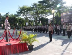 Kapolresta Tangerang Pimpin Upacara Kenaikan Pangkat Pengabdian