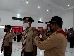 Bekali dan Tumbuhkan Semangat Bela Negara, Korem 071/Wijayakusuma Berikan Latihan Bela Negara dan Kepramukaan SMK 75-1 Purwokerto