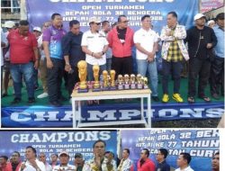 Dalam Rangka Memperingati HUT RI ke 77 Cukanggalih FC Kecamatan Curug Gelar Turnamen Sepak Bola 32 Klub’