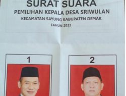 Desa Sriwulan Sayung Bantuan BLT BBM Ditunggangi Untuk Kampanye Petahana