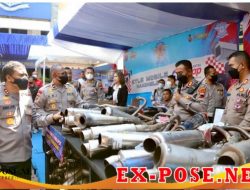 147.380 Knalpot Brong Disita Polda Jateng, Kapolda Tegaskan Penindakan Dilakukan Humanis dan Edukatif
