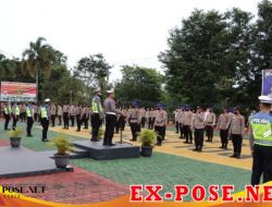 Satlantas Polresta Tanjungpinang Gelar Pelatihan Pengaturan Lalulintas di daerah Rawan Macet