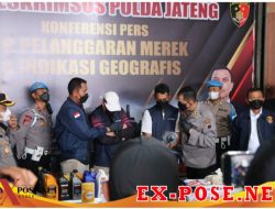 Tiga Pabrik Oli Palsu Beromzet Puluhan Miliar Digerebek Polda Jateng