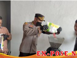 Ditreskrimsus Polda Jateng Musnahkan Barang Bukti Pelanggaran Merek “Syngenta”