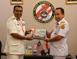 Meriahkan Indo Defence 2022 Expo & Forum, Kepala Bakamla RI Terima Courtesy Call Delegasi APMM dan RPM