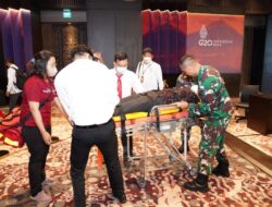 Evakuasi Medis dengan ICU Helly, Satgas Medis Pam VVIP