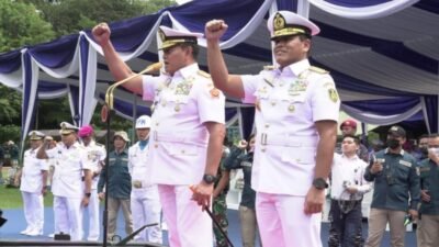 Upacara Sertijab Kepala Staf Angkatan Laut