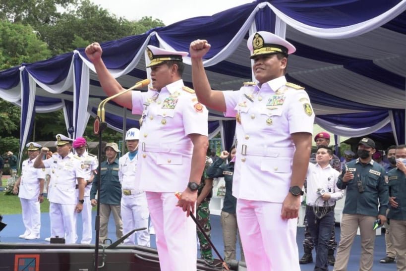 Upacara Sertijab Kepala Staf Angkatan Laut