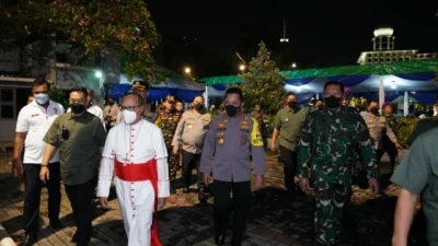 Panglima TNI Tinjau Pengamanan