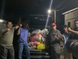 Babinsa dan Bhabinkamtibmas Bojonggede, Hadiri Penyerahan Sumbangan Warga PerumTNI Puspa Raya