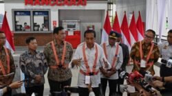 Jokowi Resmikan Pengembangan Stasiun