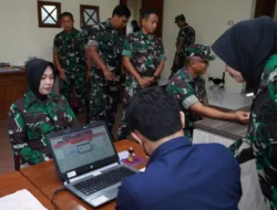 Puspsi TNI Memperingati HUT Ke-1 Gelar Donor Darah