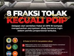 8 Fraksi Tolak Sistem Pemilu Proporsional Tertutup, Pengamat: Tak Relevan