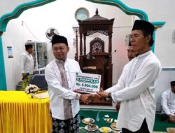 Safari Ramadan, Sugianto Bantu Pembangunan di Masjid Nurul Jannah Tanpa CSR