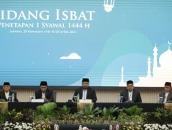 Sidang Isbat, Pemerintah Tetapkan 1 Syawal 1444 H pada 22 April 2023
