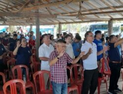 Jemaat GPdI Wilayah 4 Paal 2 Gelar Ibadah dan Lomba di Pantai Tasik Ria Manado