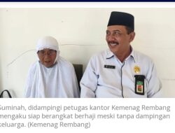 Jamaah Haji Tertua Asal Rembang, Nenek Berusia 103 Tahun