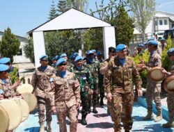 Dansatgas FHQSU XXVI-01 Hadiri Medal Parade Malbatt