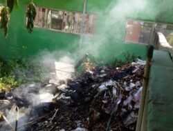 Dua Ruang Kelas SDN Jagabaya 04 Hangus Terbakar