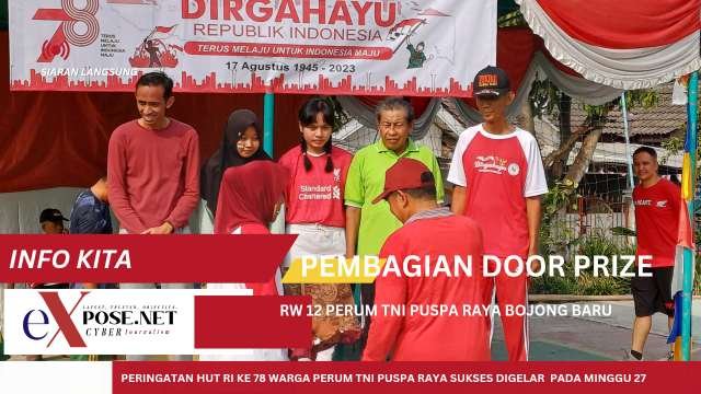 Sukses Digelar Puncak Giat HUT RI ke 78