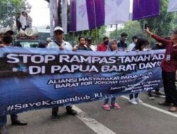 Masyarakat Papua eks Relawan Jokowi-Ma’ruf Minta Kemenhub Bayar Ganti Tanah Adat