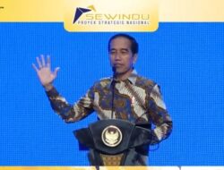 Presiden Joko Widodo Peringatan Sewindu PSN Tahun 2023