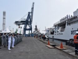 Bakamla RI Lepas Kepulangan Indian Coast Guard Ship Samudra Prahari