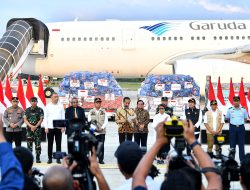 Panglima TNI Dampingi Presiden RI Kirim Bantuan Kemanusiaan ke Papua Nugini dan Afghanistan