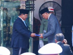 Panglima TNI Hadiri Upacara Penyerahan Memorandum Menteri Pertahanan RI